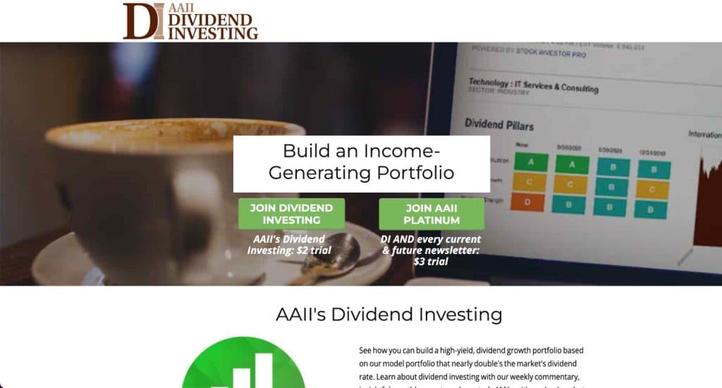AAII homepage